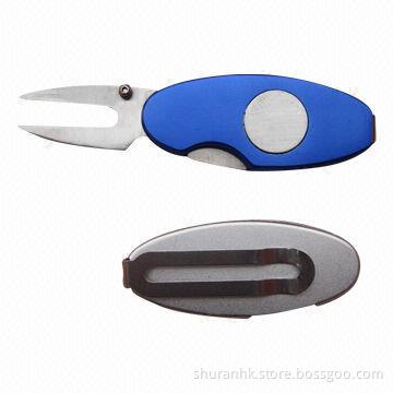 Golf Metal Divot Tool, Different Designs and Colors Available